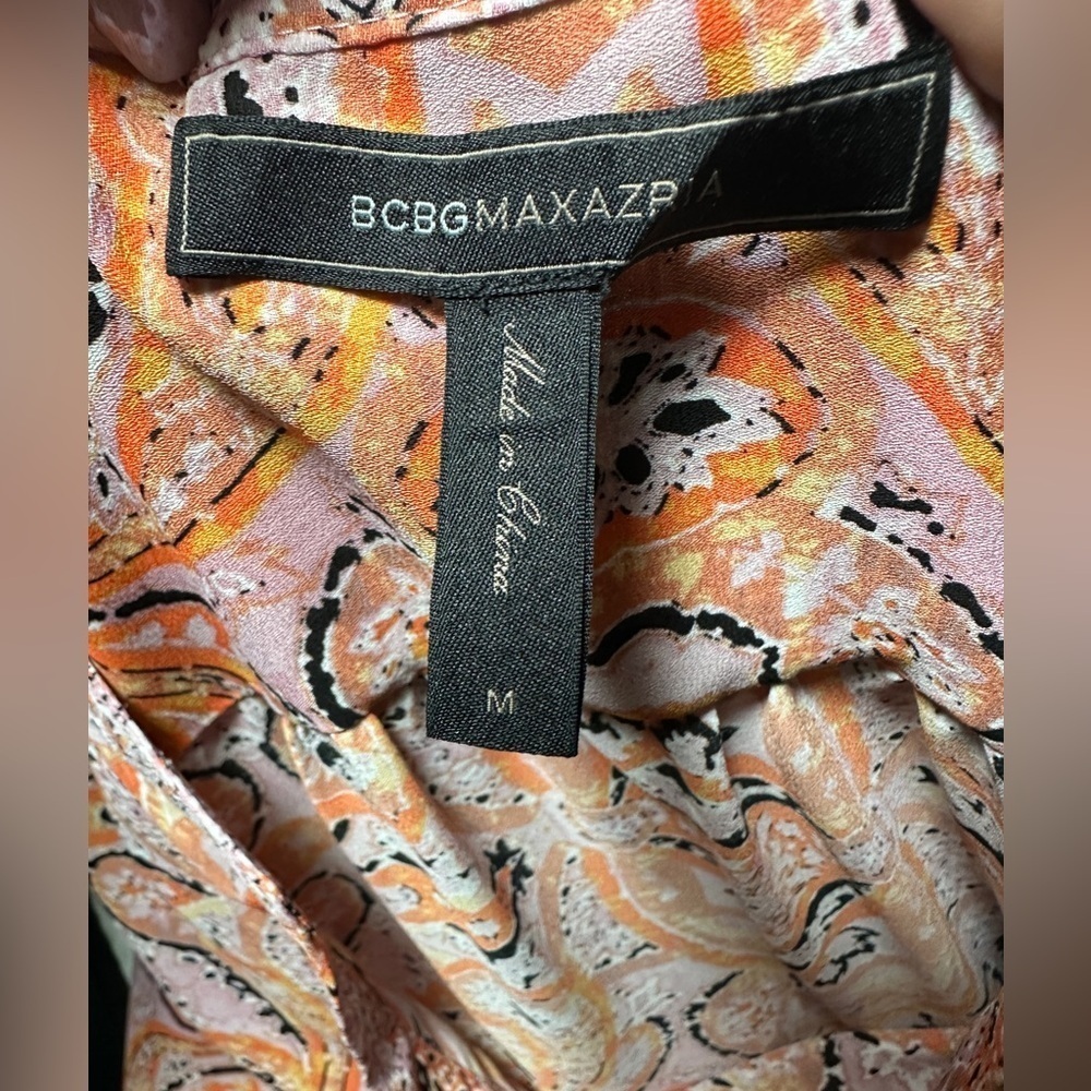 BCBG Max Azria Chic Kayli Ambrosia Combo Dress Sz M Classic - Picture 5 of 7